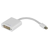 MINI DISPLAY PORT MALE TO DVI FEMALE ADAPTOR - For Apple Mac Computers