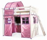 Lea The Getaway Twin Loft Bed with Tent