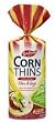 Real Foods Organic Corn Thins, Flax & Soy, Gluten Free, 5.3-Ounce Bag (Pack of 12)