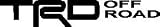Toyota TRD OFF ROAD Decal Sticker