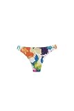Newport Watercolor Floral Low-Cut Bikini Swimsuit Bottom