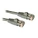 25FT CAT5E Gray UTP Patch Cable Molded Snagless Case Lot 60 Pcs