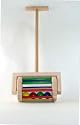 Push Toy - Hard Maple Old Fashioned Lawnmower Pushtoy; "Made In The USA"