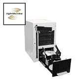 Systor Mini - Automated 3 Multi-Drive Target Burner Copier 60 Disc Capacity CD DVD LS LightScribe Auto Duplicator Robotic Copy Autoloader (Automatic Standalone Burn & Laser Etch Print, Built-In HDD) - Max Burns 20X DVD±R 40X CD±R