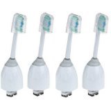 Philips Sonicare Elite Replacement 4 Brush Heads - Fits elite, essence & Xtreme
