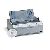 Epson FX 890 - Printer - B/W - dot-matrix - 10.1 in x 14.3 in, Roll (8.5 in) - 240 dpi x 144 dpi - 9 pin - up to 680 char/sec - Parallel, USB - AC 120 V