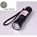 SE 8 LED + 1 Laser Pointer Flashlight, Black