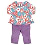 2 Piece Pure Cotton Floral Top & Chinos Outfit