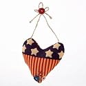 Americana Heart Ornament