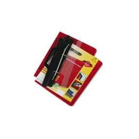 ACCO 55261 - 3-Hole Laser Printer Hanging Expandable Binder, 8-1 2 x 11, Red by ACCO