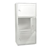 Three Cube Cabinet- All White