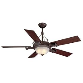 Matte Black Ellington Designer Fan 52d