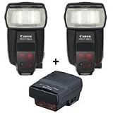 Canon Wireless E-TTL Multi Kit with Two 580EX II Flashes and Transmitter ST-E2, USA Warranty