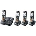 Panasonic Dect 6.0 Expandable Digital Cordless Answering System - 4 Handset System (KX-TG9344T)