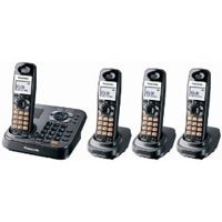 Panasonic Dect 6.0 Expandable Digital Cordless Answering System - 4 Handset System (KX-TG9344T)