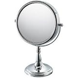 Bold Frame Mirror - 5x (Chrome) (13 1/4h x 7 3/4w x 5 1/4d)