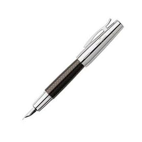 Faber Castell E-motion Fountain Pen Precious Resin II Brown