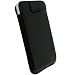 TeckNet Genuine Leather Pouch Case Cover for Apple iPhone 4G & 4GS - Black
