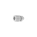 Woodhead 5522 Cable Strain Relief Grip, Locknut, Max-Loc Cord Seal, Straight Male, 1/2" NPT Thread Size, Orange Grommet Color, .187-.250" Cable Diameter