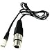 Azden PC-1 Cable, Cigarette Lighter to 4-pin XLR Cable, Works with EPS-12 or any 12 Volt DC Power Source.