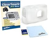 Canon Digital IXUS 860 IS FlexiSkin and ClearTouch Bundle (ClearTouch Crystal, Smoke Grey)