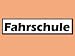Magnetschild Fahrschule 100mm hoch, 350mm lang Magnetschilder