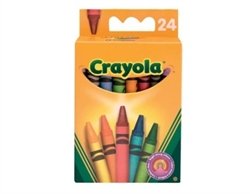 Wax Crayons - Pack of 24