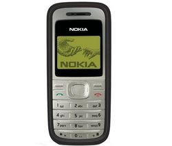 Nokia - 1200 - T�l�phone portable - Noir