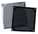 Electronics : Aluminum 120mm Fan Filter Grill - Black