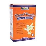 NOW Foods, FRENCH VANILLA STEVIA PACKETS 100/BOX