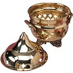 Censer Burner, Brass, Large
