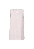 APART Damen Top, Top mit Volants vorne