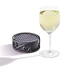 Scroll Coaster Set (Black) (1.75