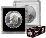 2x2 Coin Snap Holder Large Dollar (38.1mm) Bundle of 25 by BCW 2x2 Coin Snap Holder Large Dollar (38.1mm) Bundle of 25 by BCW