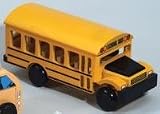 Original Toy Wooden Town School Bus - 10.5