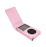 Electronics : TeckNet T-033 iPod Video Leather Case for iPod Video 30G 60G 80G With Hand Strap - Pink