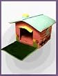 Pink Log House, Nano Pet Bed