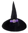 Original Tall Black Velvet Witch Costume Hat