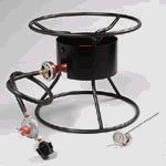 King Kooker 12 inches Welded - Portable Propane Tripod Outdoor Cooker Grill