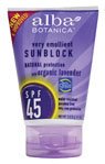 organic sunscreen