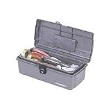 Flambeau 14800 - Grey Plastic Tool Box 14-1/2
