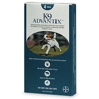 K9 Advantix Flea Control Dog (Teal), 11-20lbs 6 Months