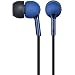 Sony Mdr-Ex55/Blu Ex Earbuds Headphones with Silicon Housing (Blue)