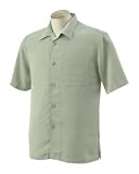 Cubavera Mens Short Sleeve Bedford Cord Button Down Shirt Cm111