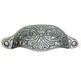 Top Knobs M61 Abbot Cup Pull 3.94'' CC in Pewter - M61