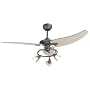 MICROMARK "MAINE" 48" CEILING FAN WITH 3 LIGHT SPOTLIGHT FITTING