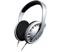 Sennheiser HD 457 Traditional Open Hi-Fi Stereo Headphones (Silver)