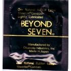 24 Beyond Seven Sheerlon Natural Rubber Latex Condoms, Extra Thin and Sensitive, Lightly Lubricated