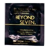 36 Beyond Seven Sheerlon Natural Rubber Latex Condoms, Extra Thin and Sensitive, Lightly Lubricated