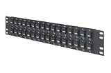 3.50 32 Port Panel USB A/B, Color: Black